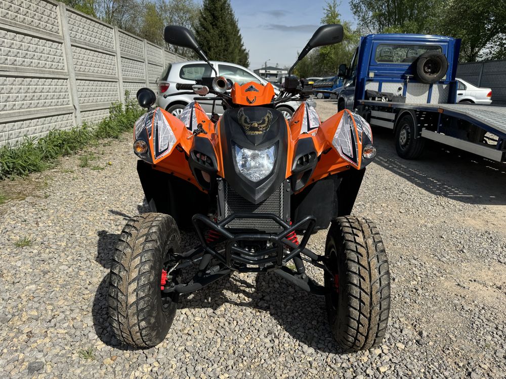 Quad Adly Atv-320 Tylko 3800 KM GWARANCJA Bezwy Homologacja L7e Raptor