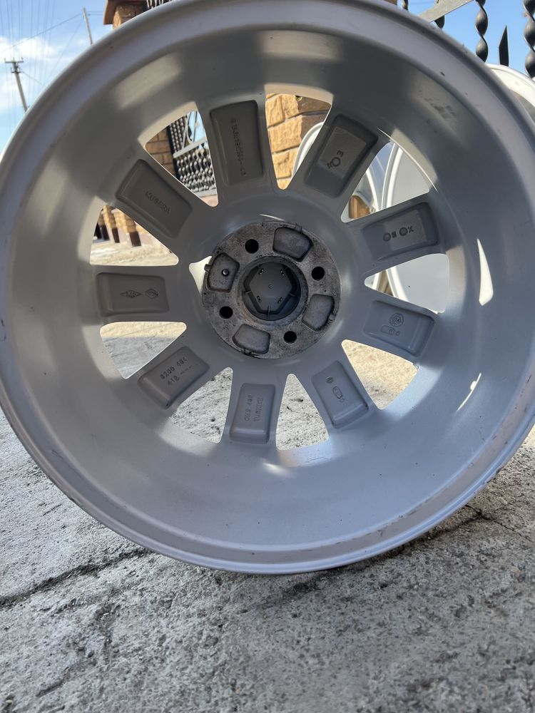 Диски легкосплавні 4x100 r16 renault megan2, logan, scenik original