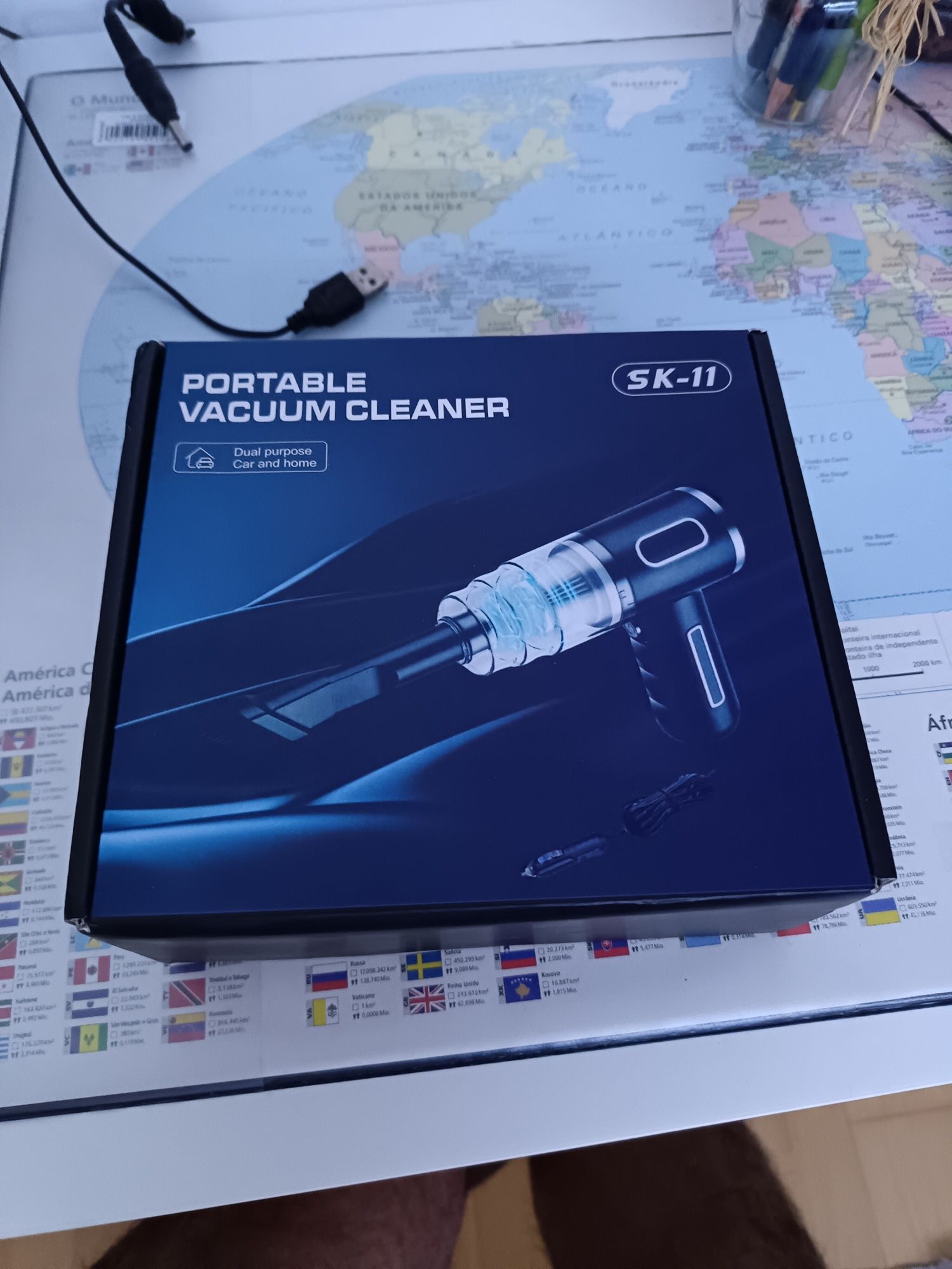 Aspirador portátil novo automóvel