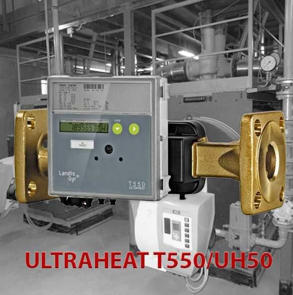 Лічильник тепла ультразвуковий муфтовий ULTRAHEAT T550/UH50