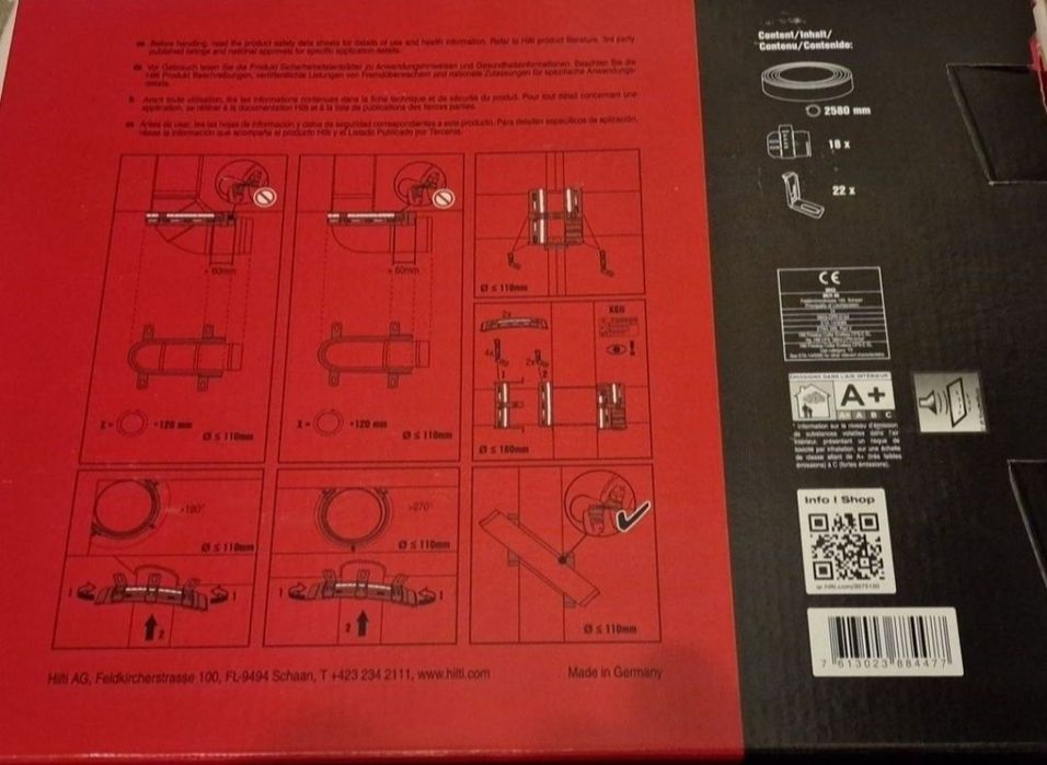 Opaska ogniochronna hilti cfs-c el