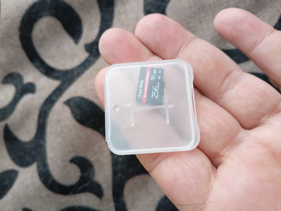 Карта памяти SanDisk 256 GB micro Express black для Nintendo Switch 2