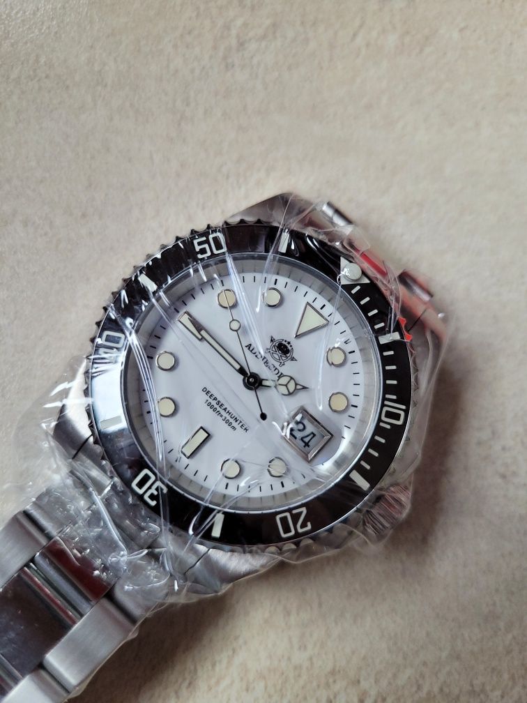 Zegarek Addiesdive homage Submariner 41mm NOWY
