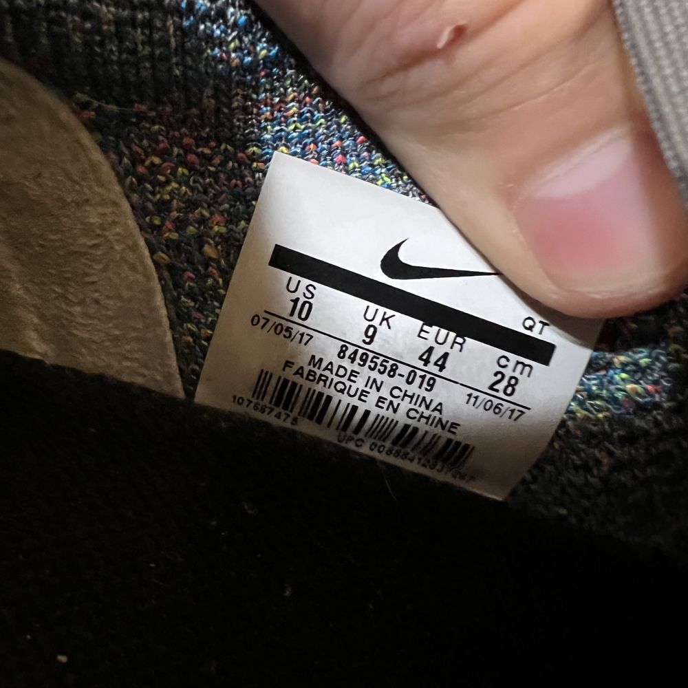 Кросівки чоловічі Nike Air Vapormax Flyknit Grey Multi- Color