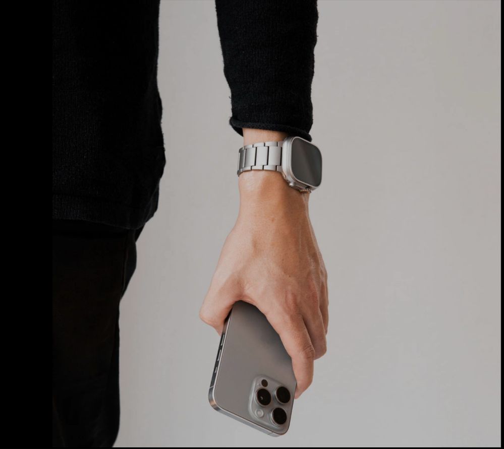 Bracelete Robust Titanium para Apple Watch Ultra e Ultra 2