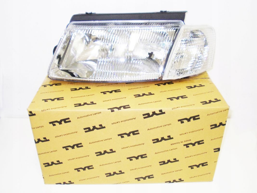 Reflektory + Mig. Lampy H4+h7 Passat B5/96-00 Tyc