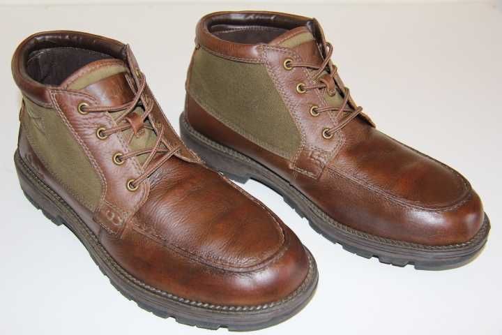 Кожаные ботинки "Clarks" размер 46-30см.