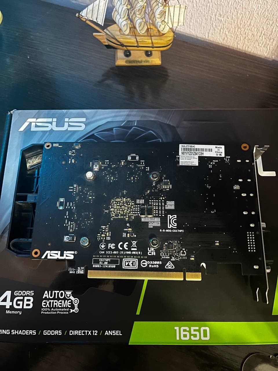 Відеокарта Asus Dual Geforce GTX 1650