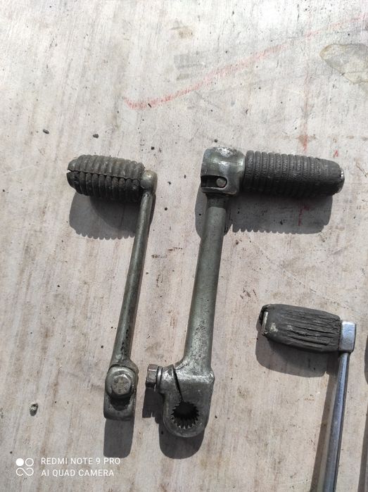 Dźwignia zmiany biegów krótka + starter motorynka Romet 11.132