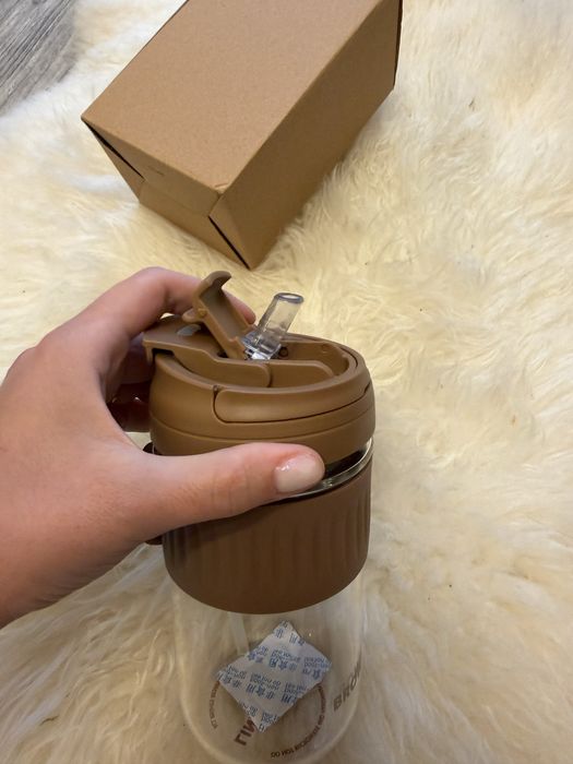 Buteleczka do kawy szklana Mis