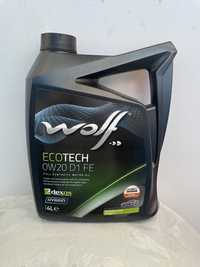 Моторное масло WOLF ECOTECH 0W20