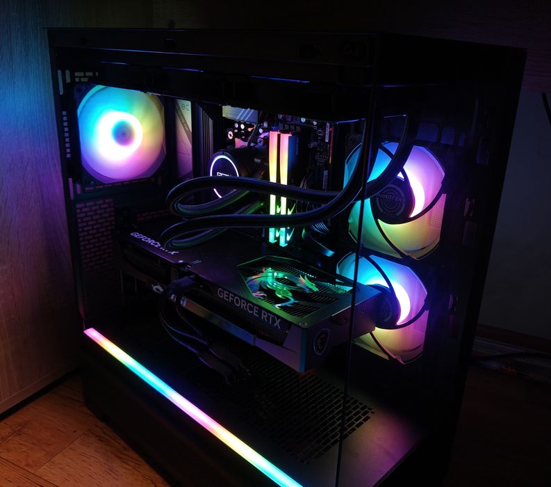 ZAMIANA Pc RTX 5080 MSI Gaming Trio Ryzen 7 7800X3D 64GB DDR5Gwarancja