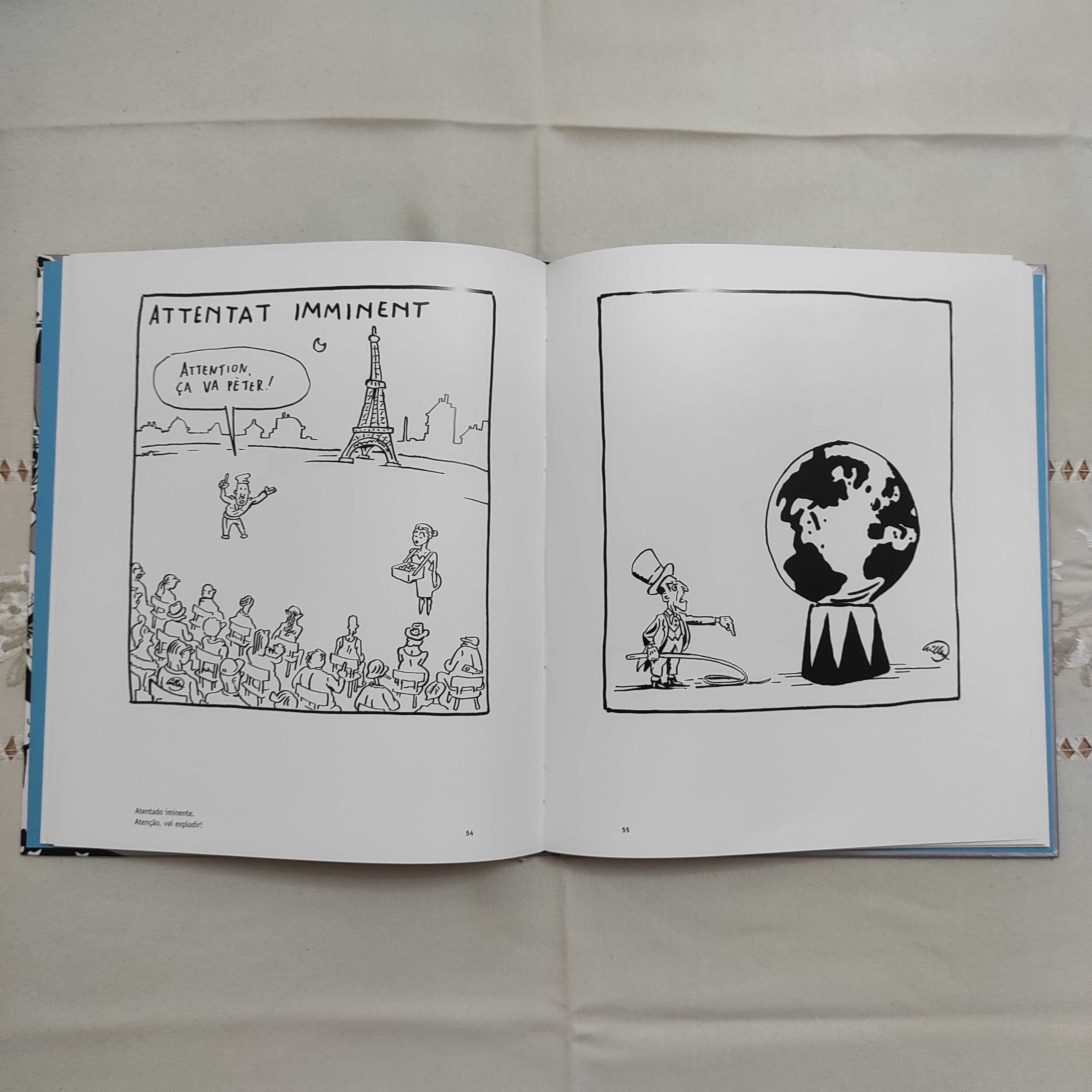 Livro de Cartoons "De mal a pior"