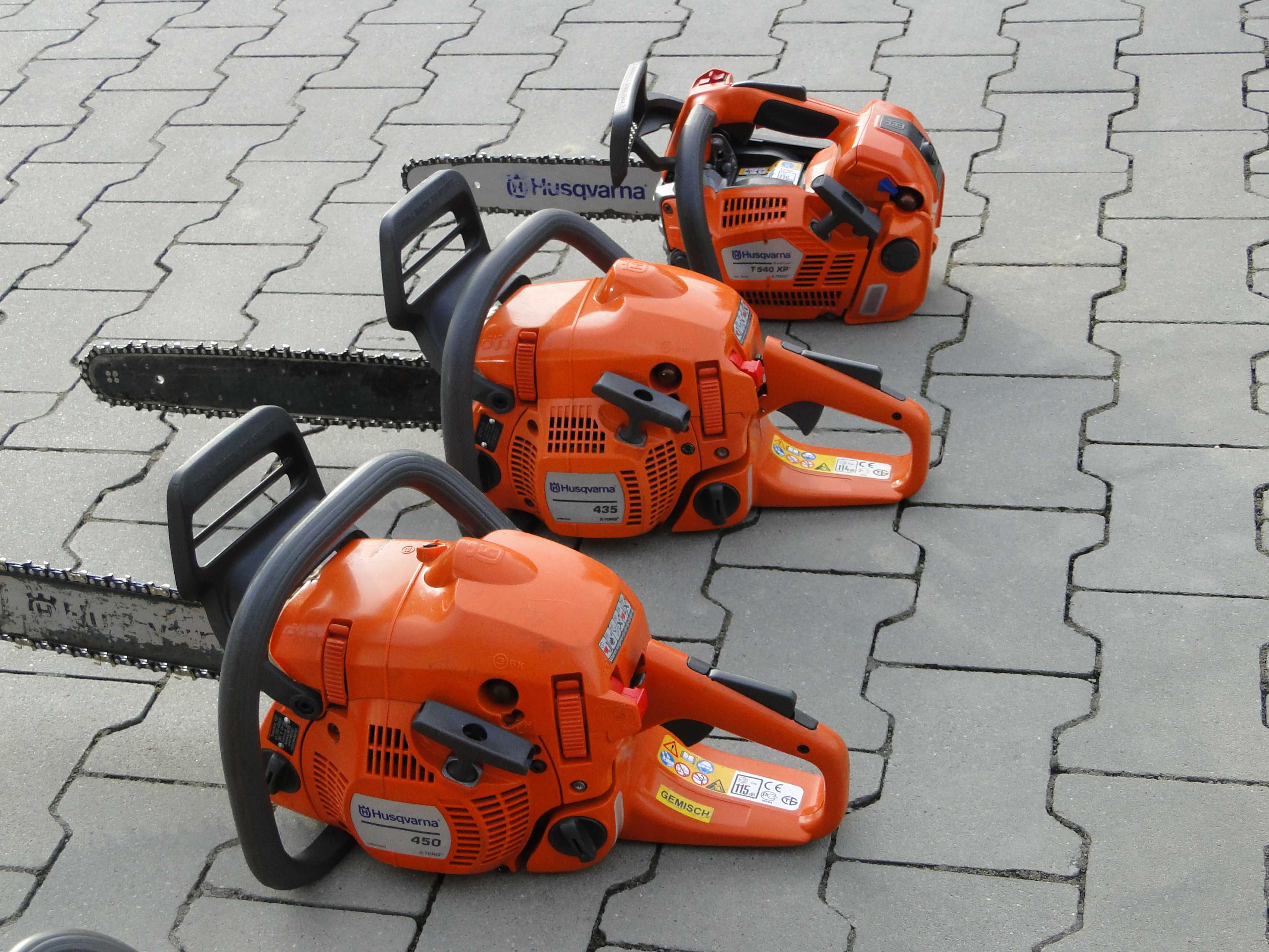 Piła spalinowa Pilarka HUSQVARNA 340, 435 450, 555 STIHL MS Germany