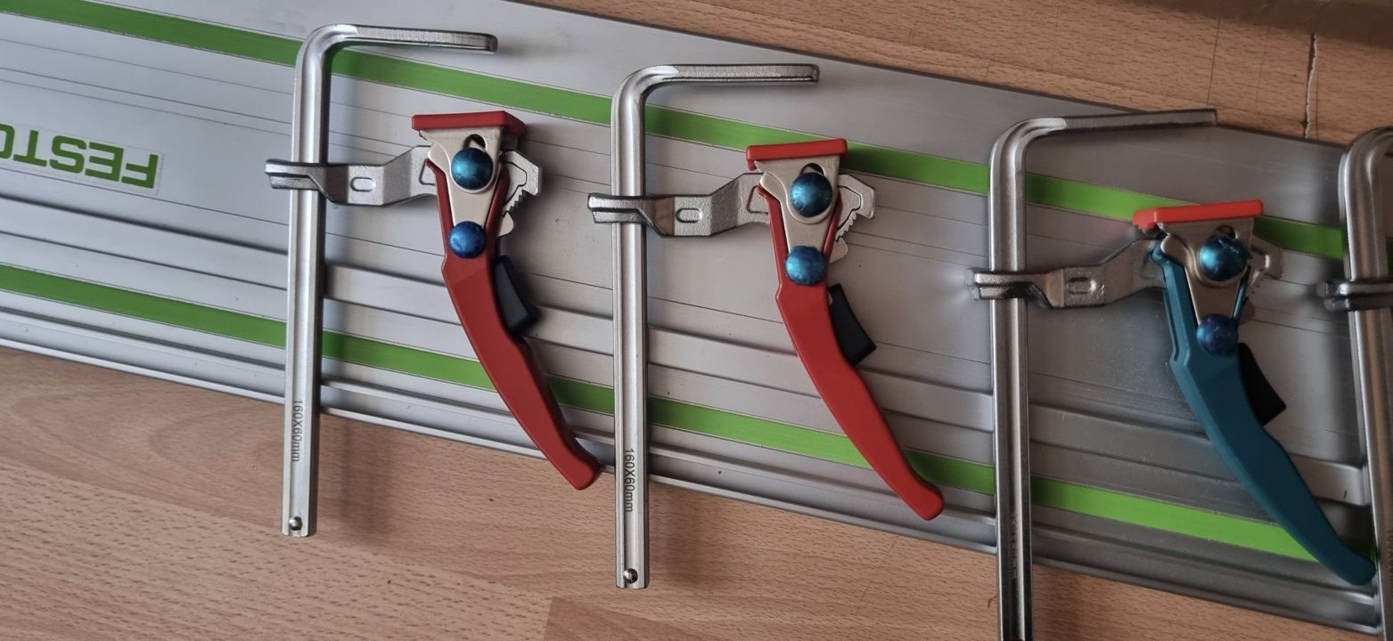 2x Nowy Ścisk 160/60 zapadkowy dzwigniowy festool makita dysk tale