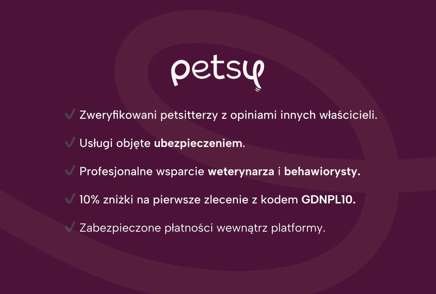 Petsy.pl - profesjonalna opieka nad psem i kotem od 40 zł za dobę!