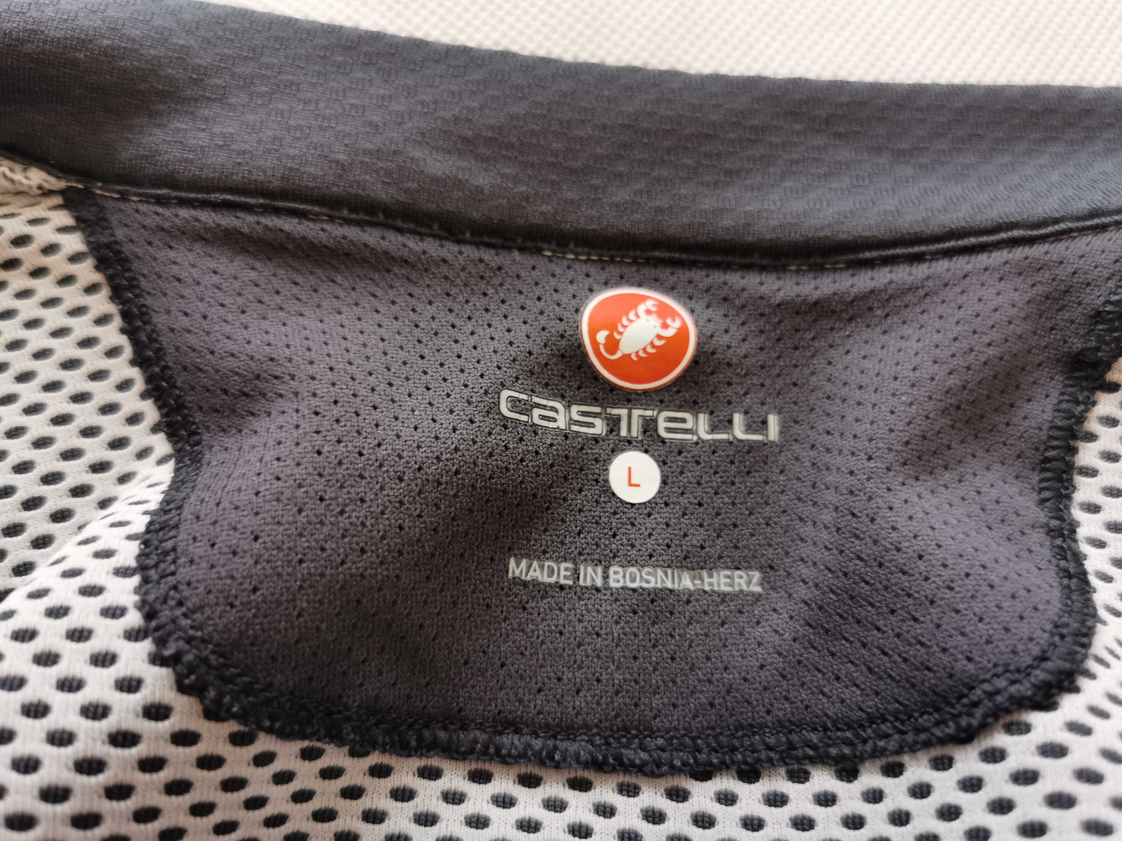 Castelli Prologo V Cycling Jersey Męska Koszulka Kolarska, Rowerowa L