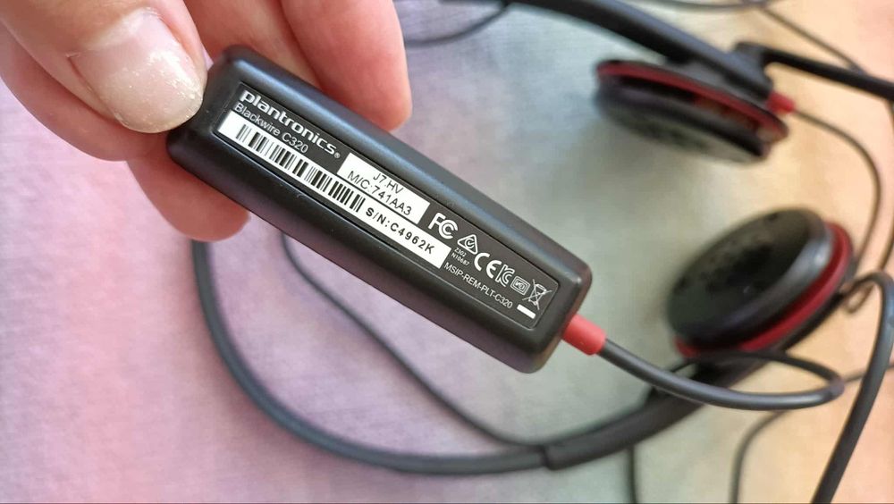 Słuchawki z mikrofonem Plantronics