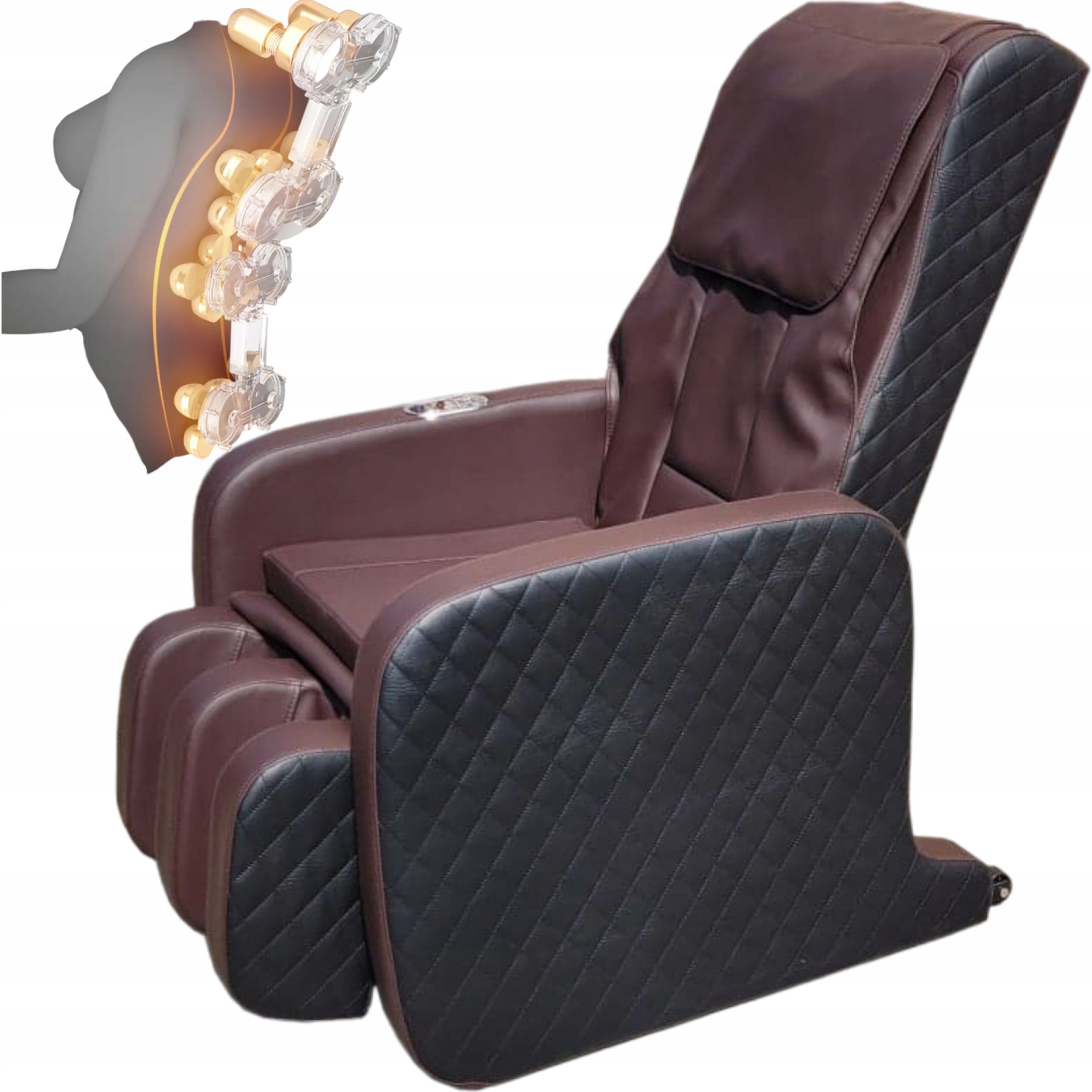 Fotel masujący Shiatsu rozkładany Do masażu Masażer 8D