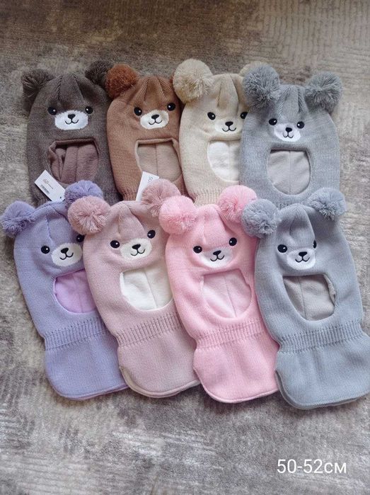 Шапка шолом на флісі з вушками