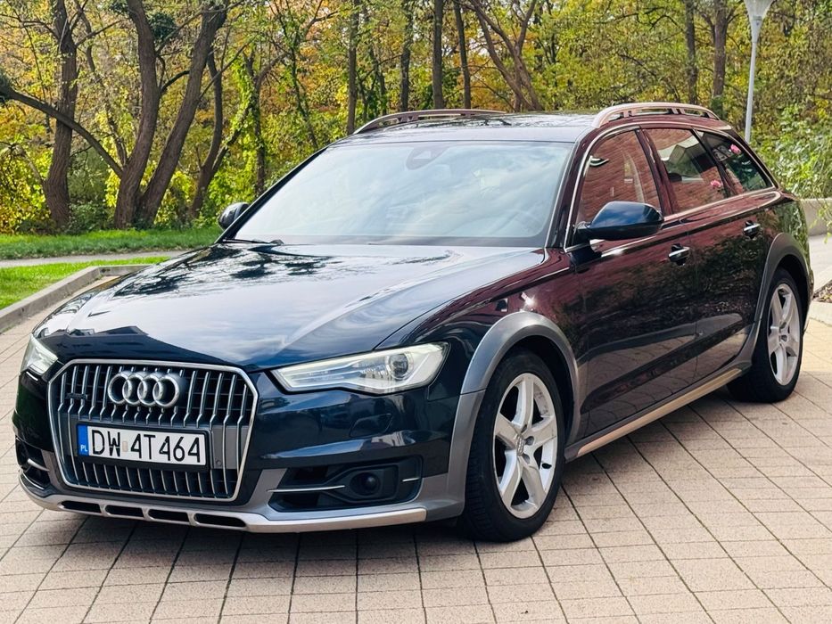 Audi A6 Allroad 3,0 TDI 218KM Lift Automat PółSkóra Nawigacja Tempomat Czujniki Parkow