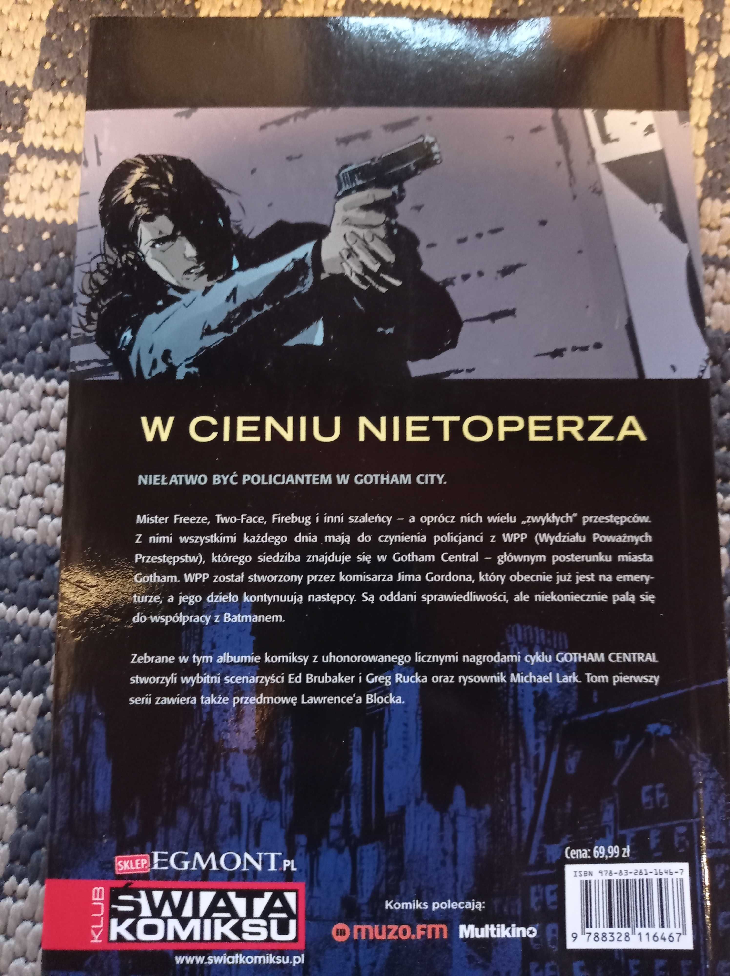 Komiks "Batman - Gotham Central: Tom Pierwszy Na Służbie" Ed Brubaker