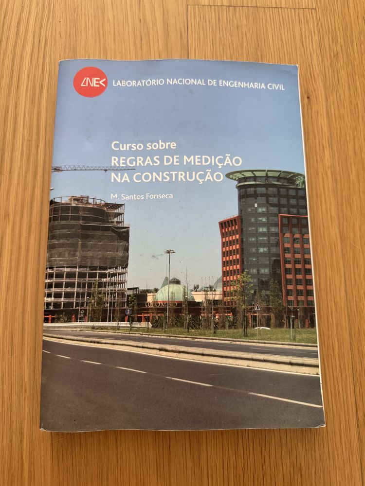 Livro Regras de medição na construção