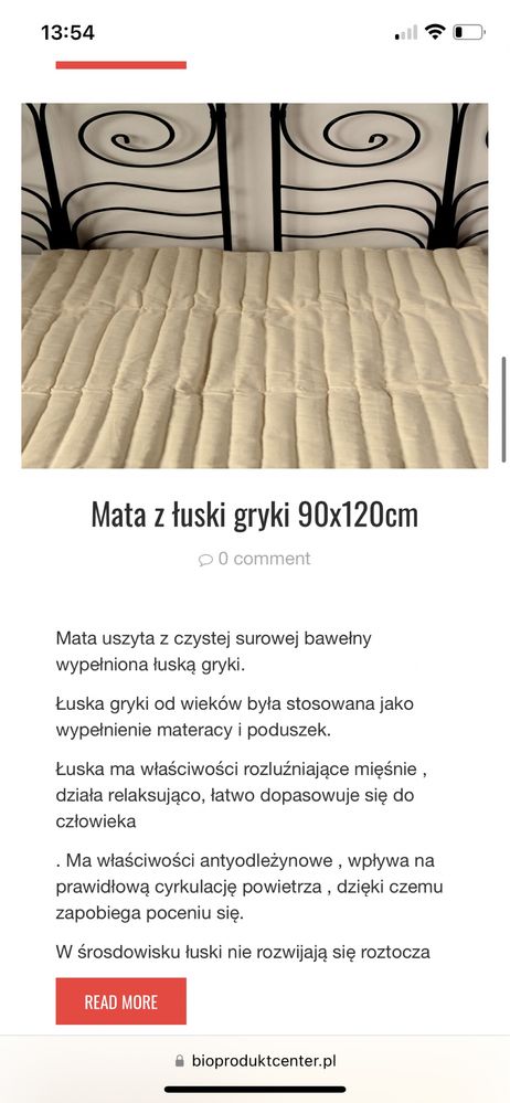 Zestaw z łuski gryki - materac, poduszka i czepiec