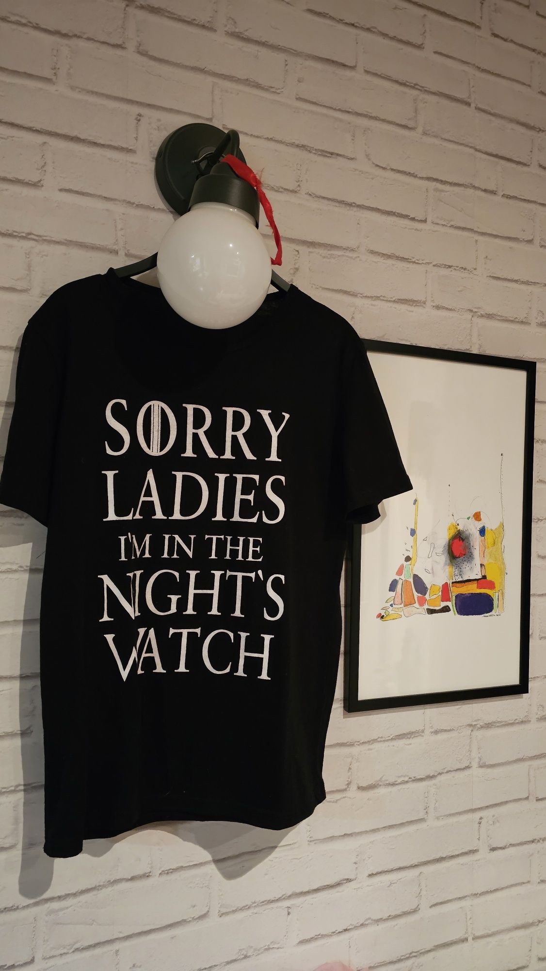 T-shirt Game of thrones preto