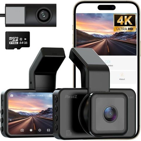 Відеореєстратор RoadZ Dash Cam, 4K/2K Ultra HD