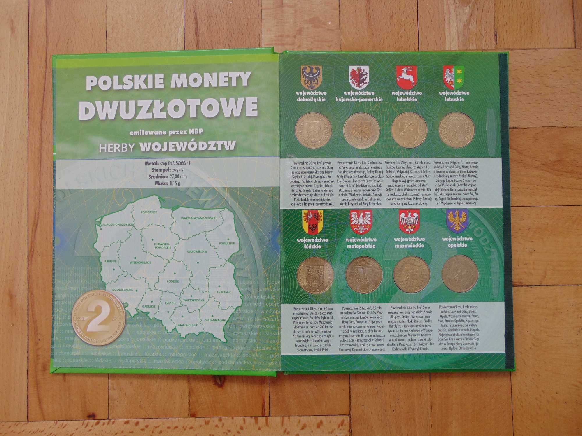 herby województw polskich album 2 złote