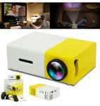 Мультимедийный портативный Led Projector YG300 с динамиком Full HD