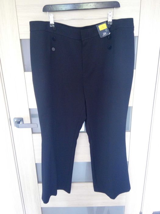 Чорні жіночі брюки класика M&S розмір 20 на 54