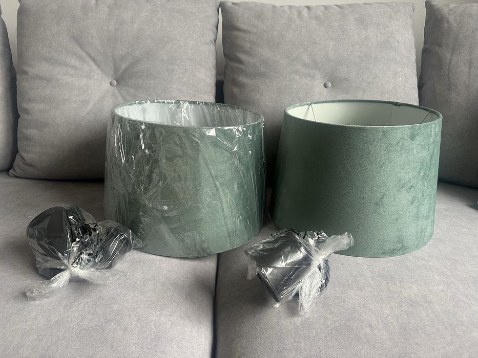 Klosze do lampy welur