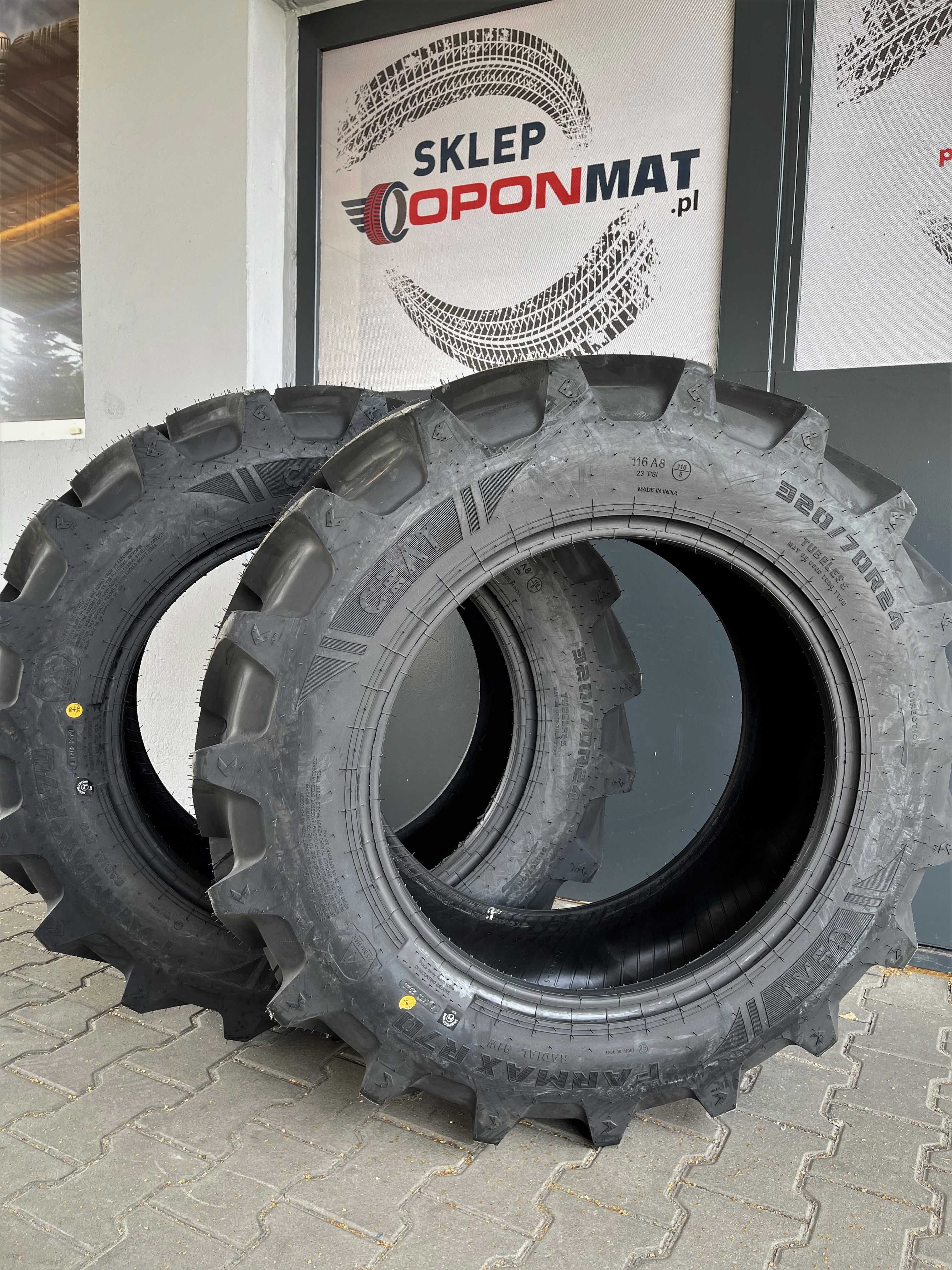 Opona 320/70R24 360/70R24 380/70R24 RADIALNA CEAT PIRELLI Mocna FV