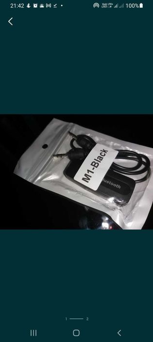 Transmiter samochodowy lub do wzmacniacza itp  Interlook AUX-01 BLUETO