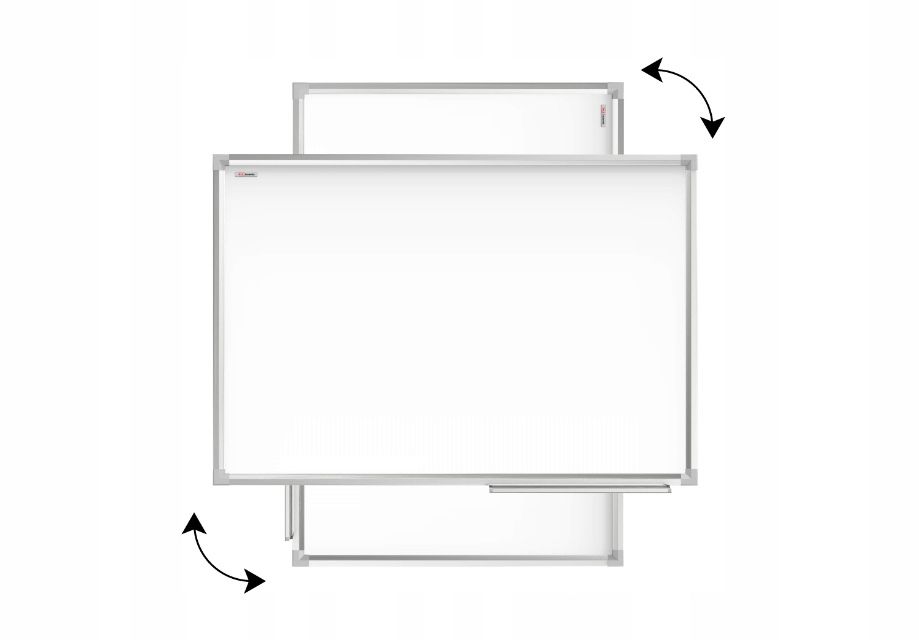 TABLICA MAGNETYCZGNA DUŻA 150x100 biała szkolna suchościerna akcesoria