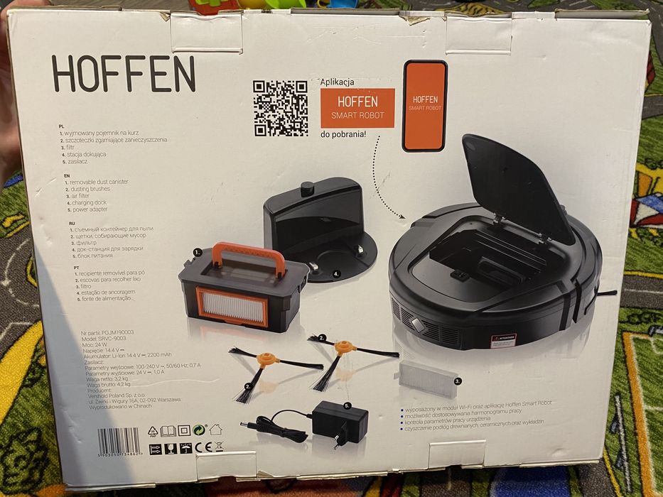 Робот пилосос hoffen