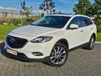 Mazda CX-9 AWD*7Miejsc*GAZ*SalonPL*2WŁ*100%Bezwypadkowy*Serwisowany*Perła*Gwaranc