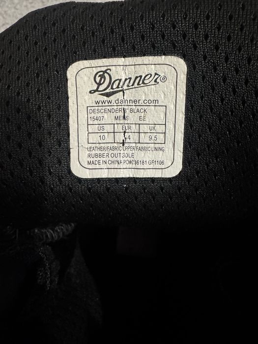 Берці Danner Descender Black (оригінал) 44