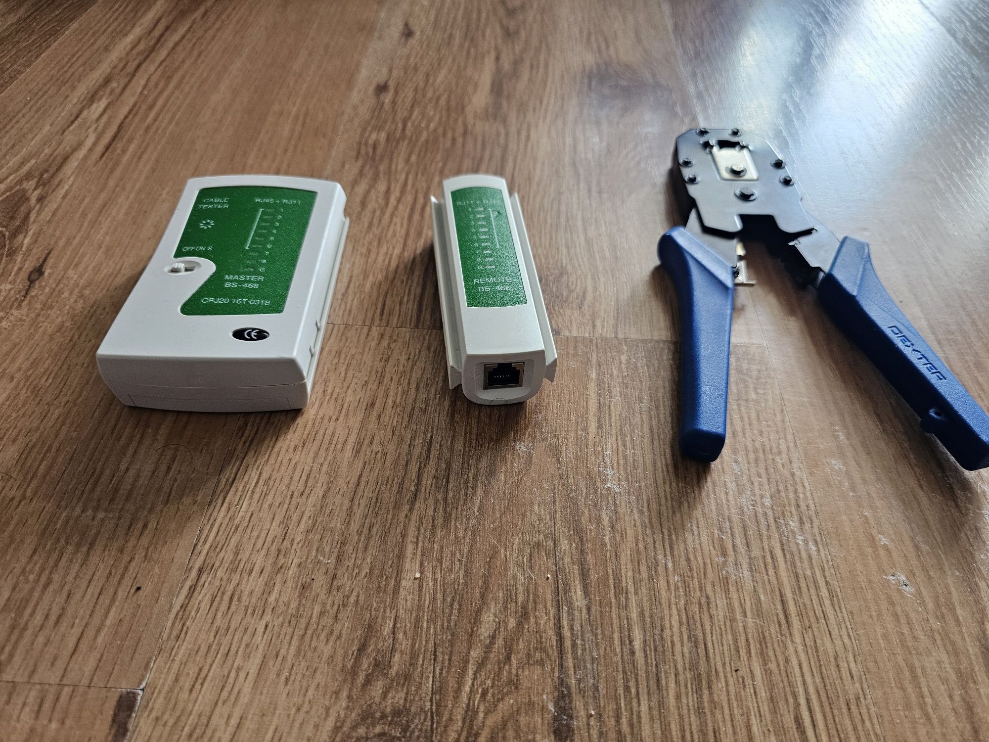 Tester kabli i zaciskarka kolektorów
