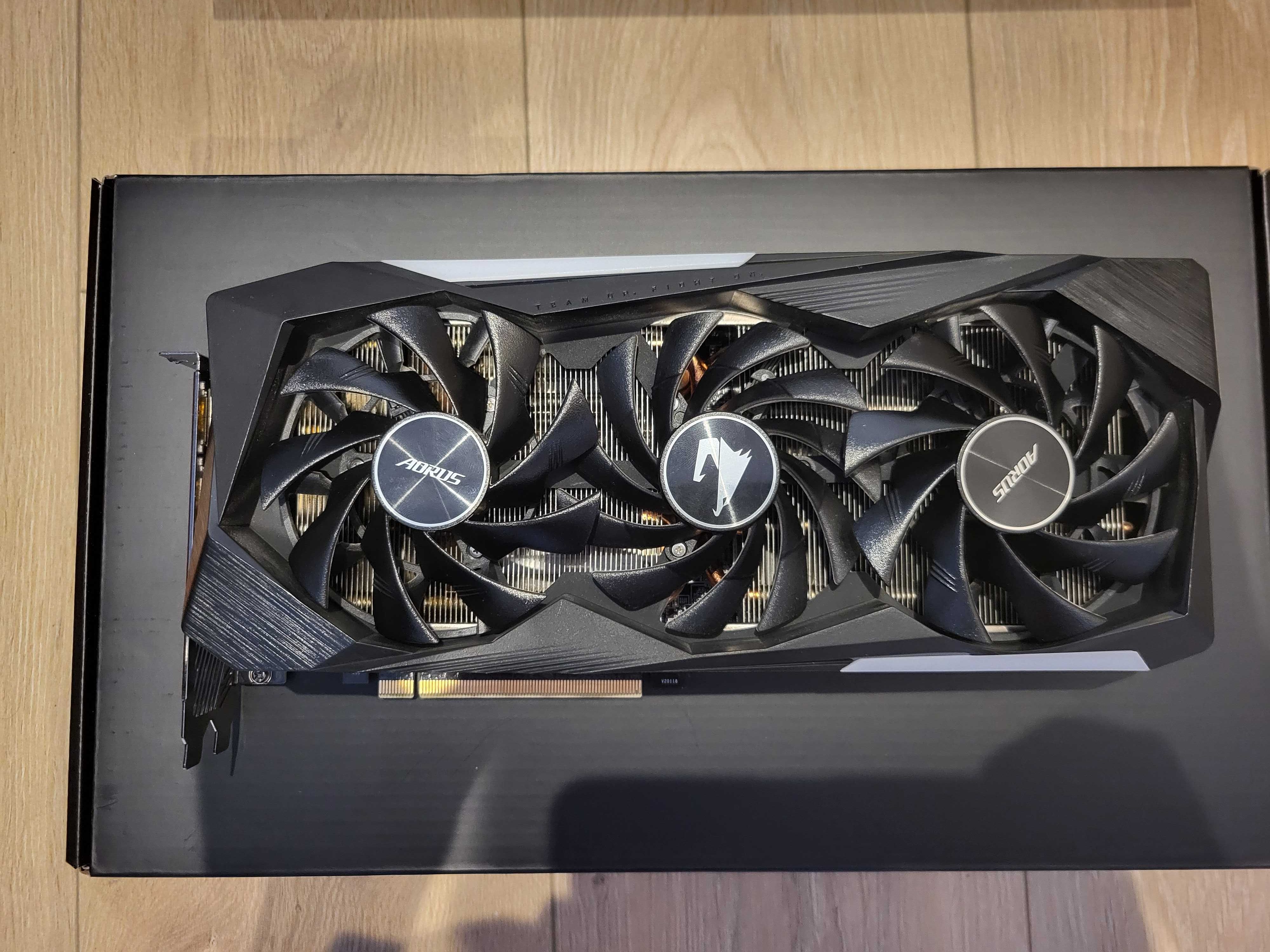 Karta graficzna Gigabyte GeForce RTX 3070 AORUS MASTER LHR 8GB GDDR6