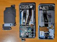 Samsung S20 разборка (G990B Exynos слева, S990U Snapdragon справа)