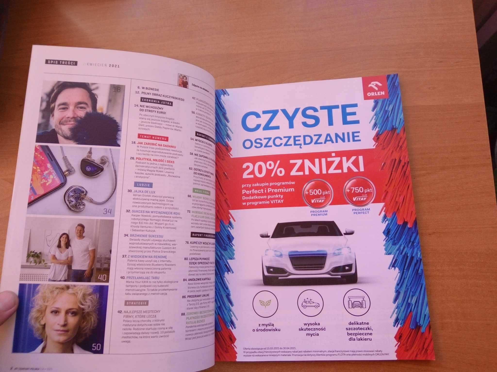 Miesięcznik My Company Polska nr 4 2021 kwiecień 67 gazeta czasopismo