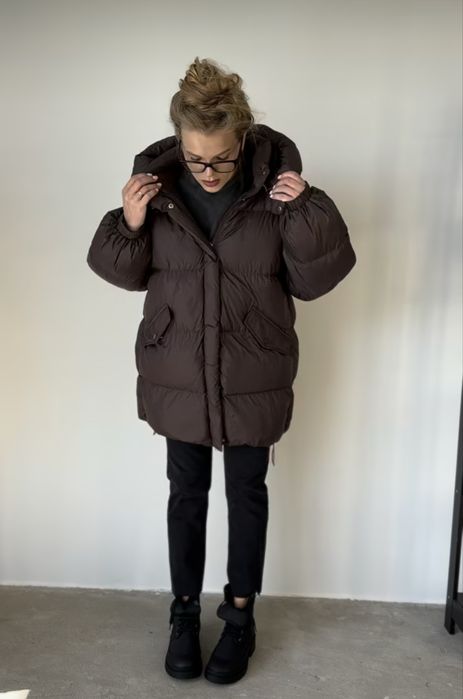 Жіноча зимова куртка, пуховик