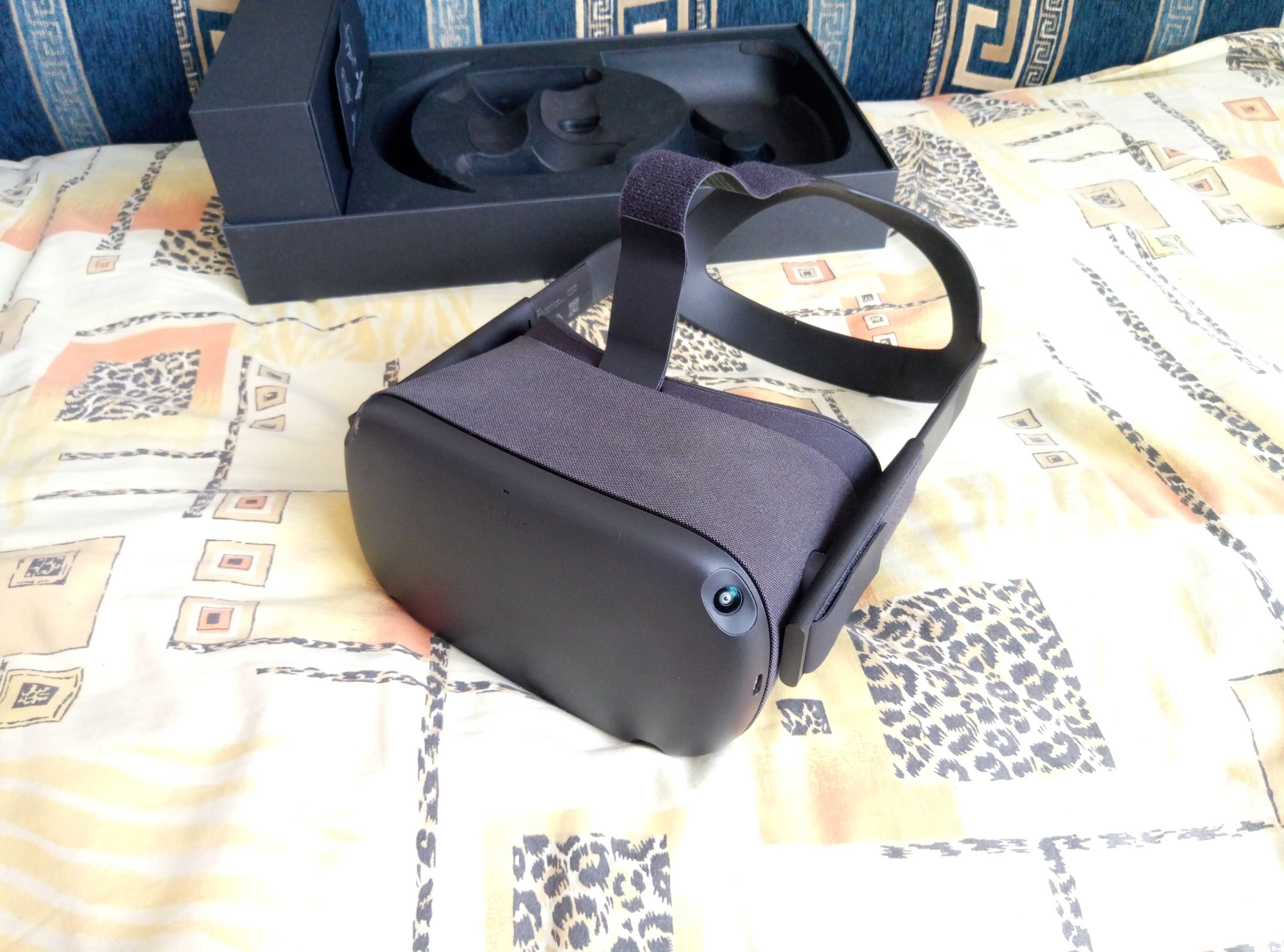 (meta quest) oculus quest 1 128GB, можно сказать в состоянии нового