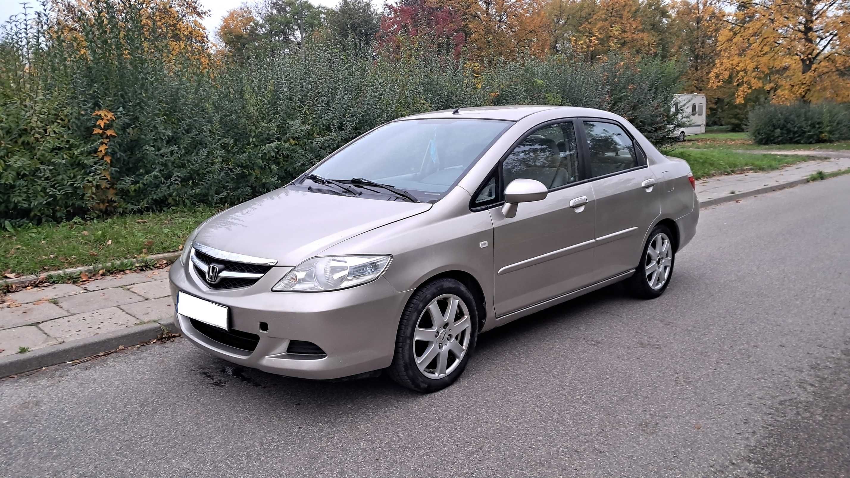 Honda City 1.3 LPG GAZ 2006r Salon PL Nowe Sprzęgło Skrzynia