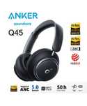 Навушники Anker SoundCore Space Q45. Hi-Res/LDAC. Чорні. Білі. Нові.
