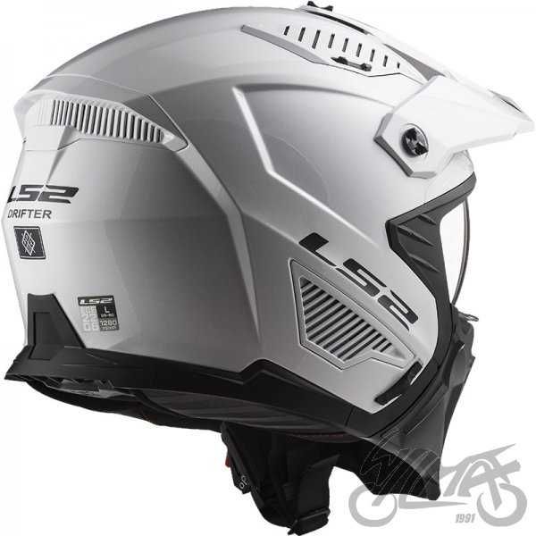 KASK LS2 OF606 DRIFTER biały połysk rozmiar L lub XXL  Nowość 3w1