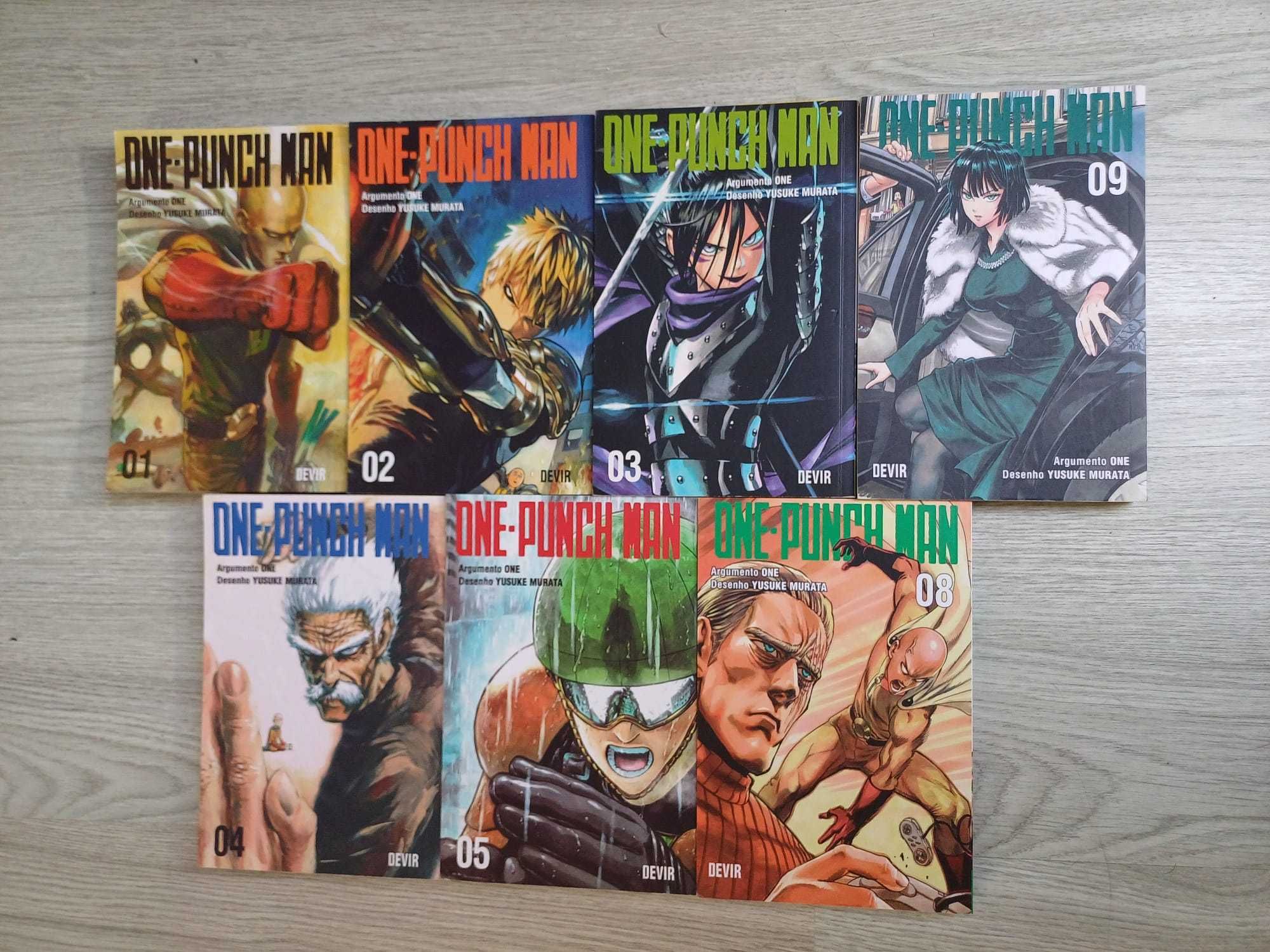 Naruto, One Punch Man, My Hero Academia (diversos números)